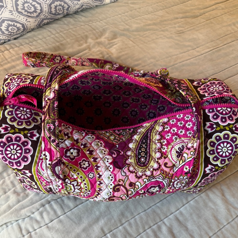 Very Berry Paisley Vera Bradley Small Duffel
